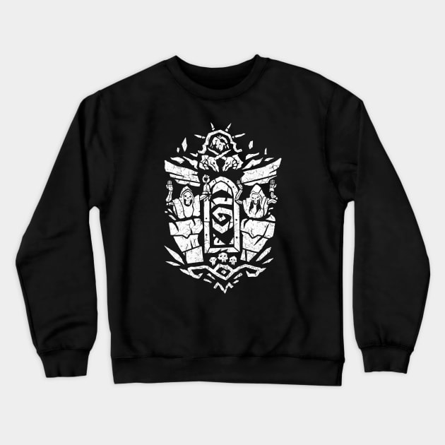 The Door of Final Illustration Crewneck Sweatshirt by Odegart